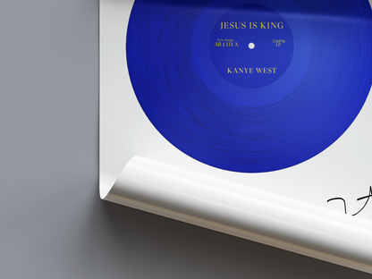 JESUS IS KING Digital Poster - PostrlyAu