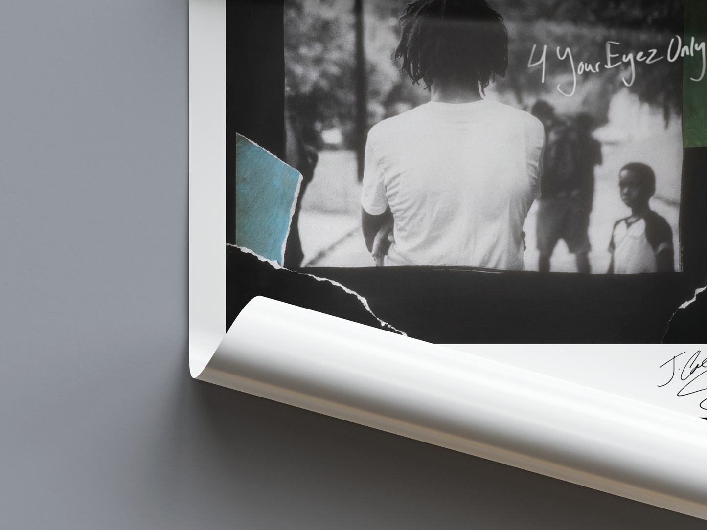 4 Your Eyez Only Digital Poster - PostrlyAu