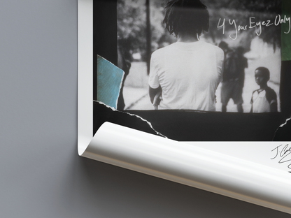 4 Your Eyez Only Digital Poster - PostrlyAu