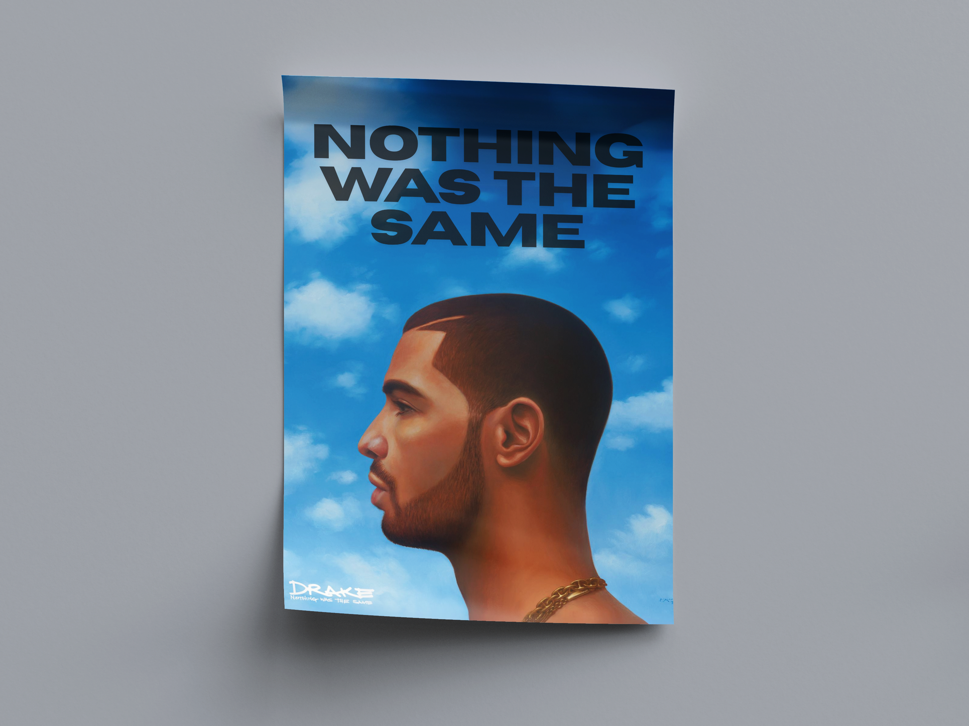 Nothing Was the Same Digital Poster - PostrlyAu
