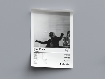 High Off Life Digital Poster - PostrlyAu