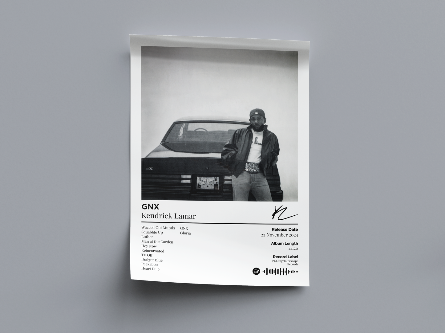 GNX Digital Poster - PostrlyAu