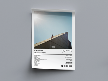 Daniel Caesar - Freudian Digital Poster - PostrlyAu