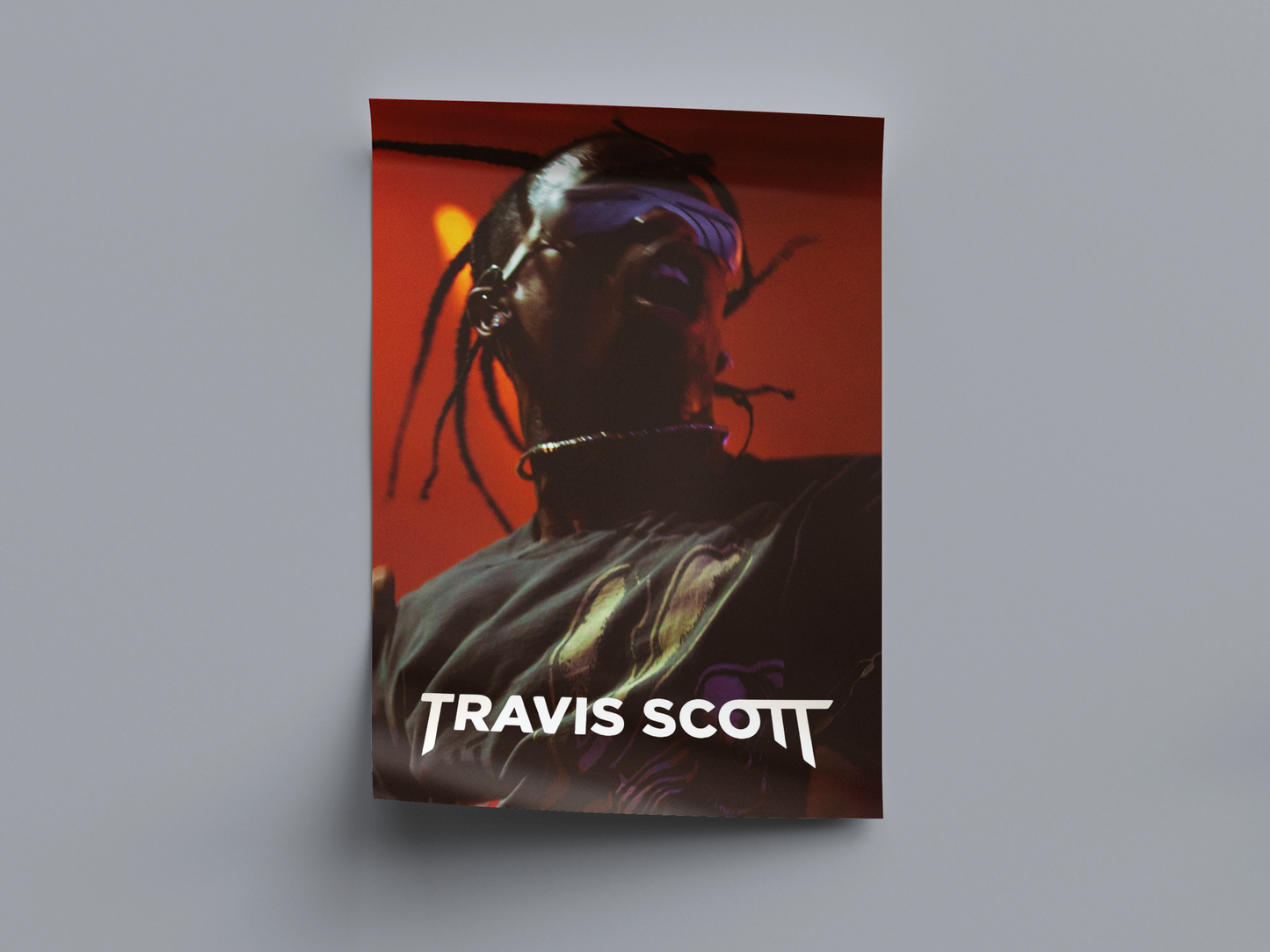 Travis Scott Digital Poster - PostrlyAu