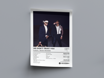 WE DON'T TRUST YOU Digital Poster - PostrlyAu