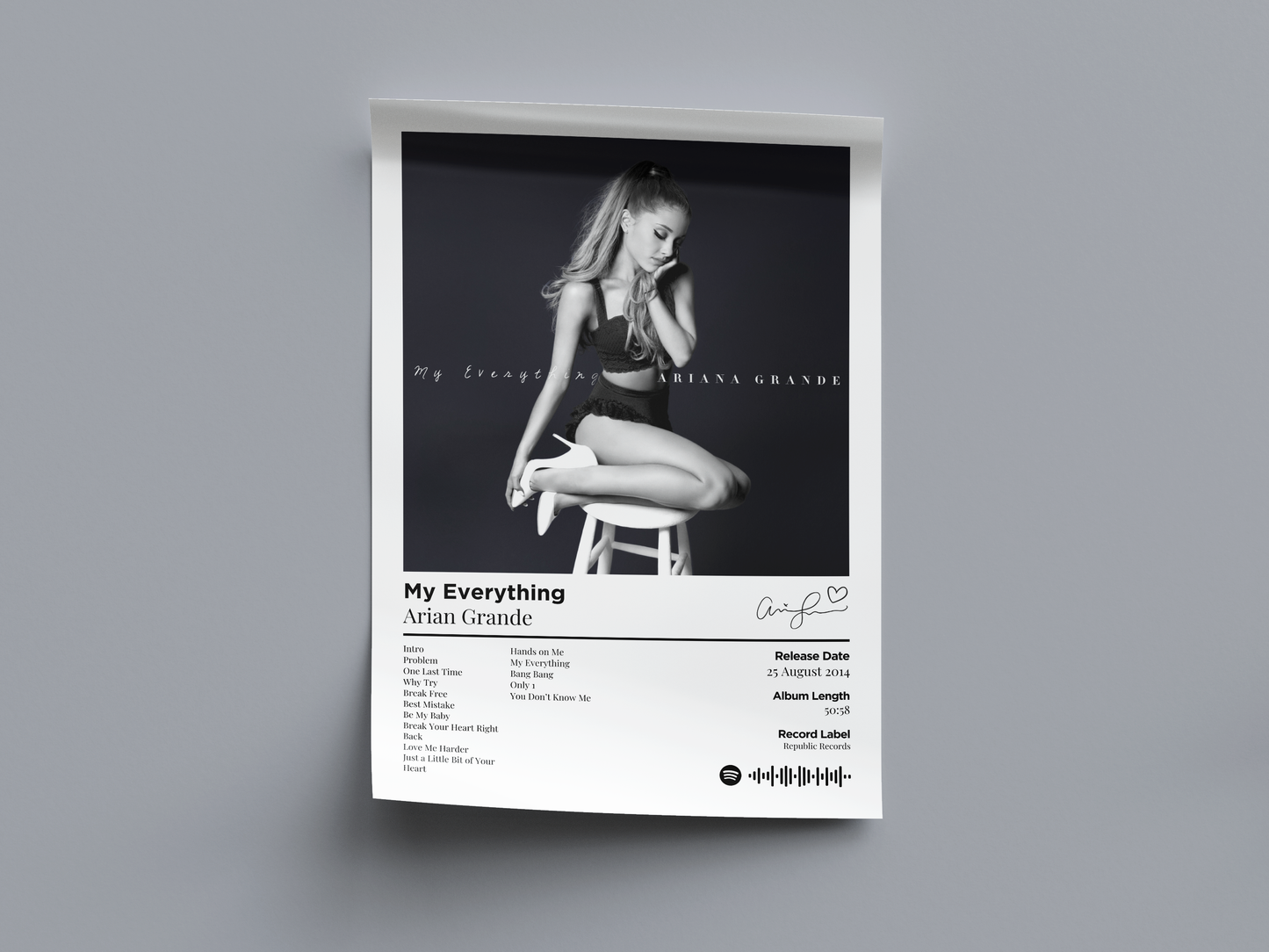 My Everything Digital Poster - PostrlyAu