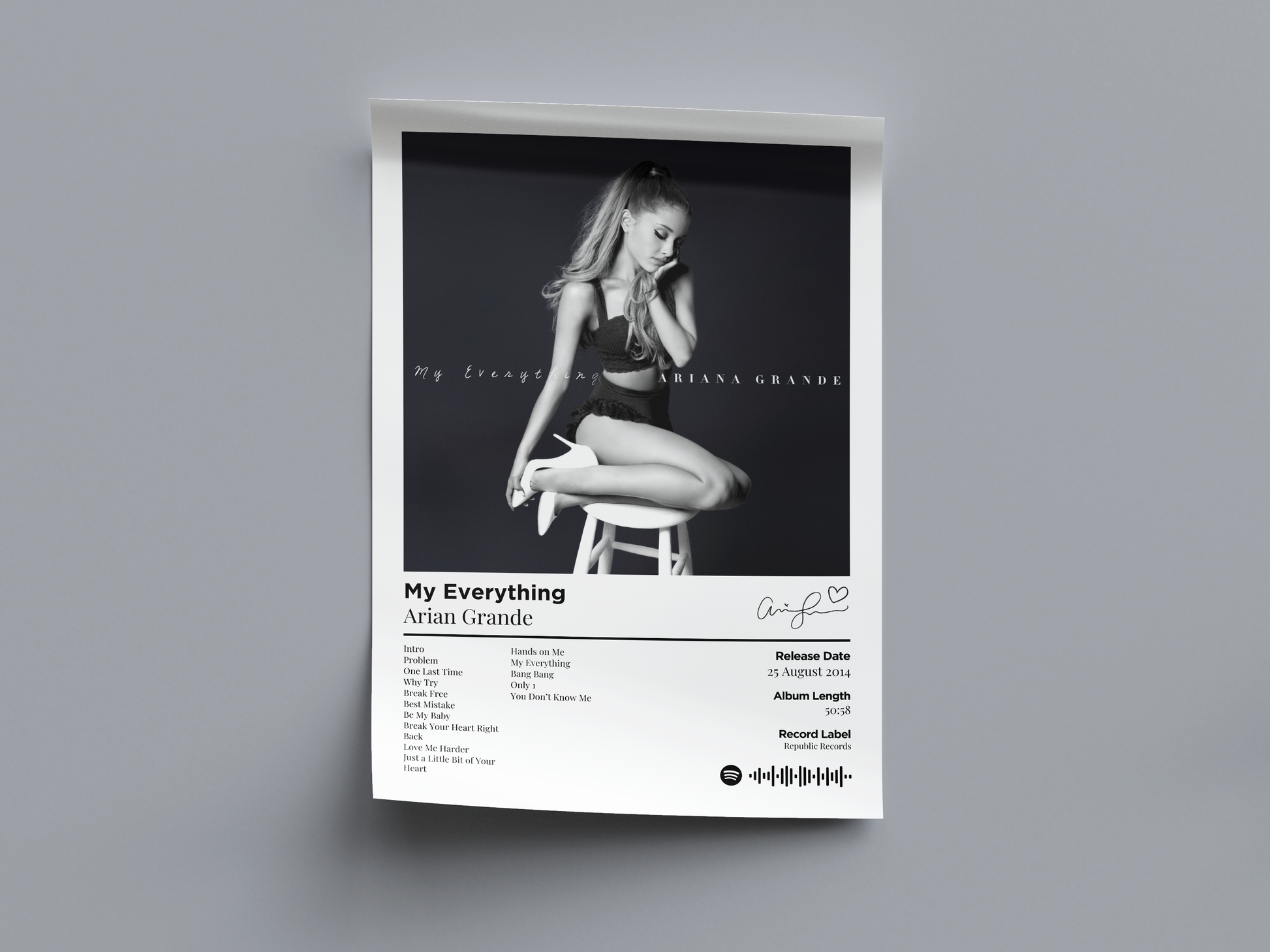 My Everything Digital Poster - PostrlyAu