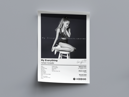 My Everything Digital Poster - PostrlyAu