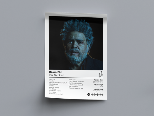 Dawn FM Digital Poster - PostrlyAu