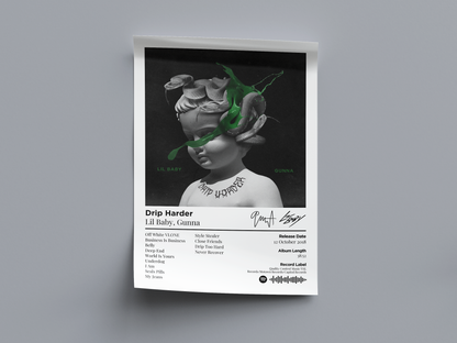 Drip Harder Digital Poster - PostrlyAu