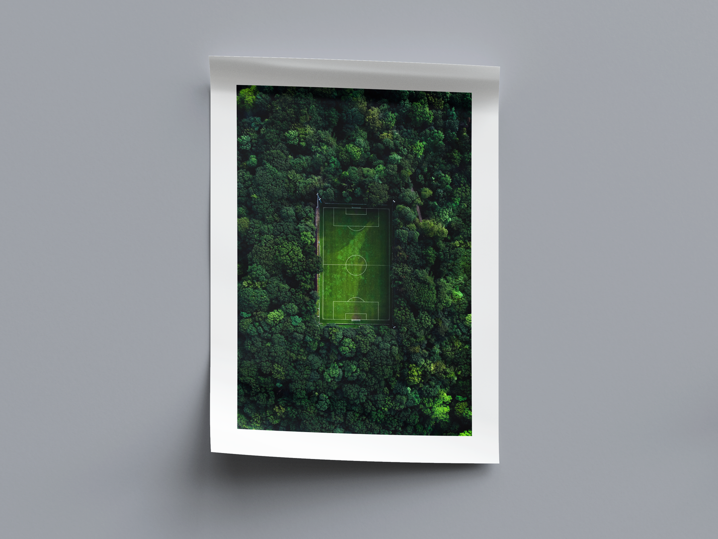Football Field - Digital Poster - PostrlyAu