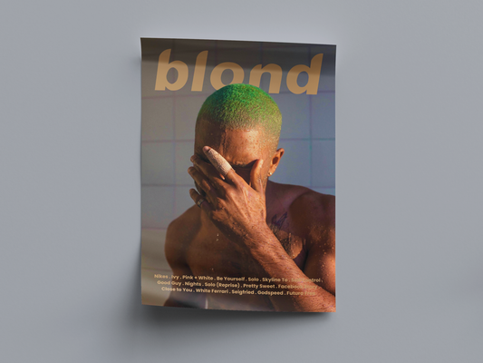 Blonde Digital Poster