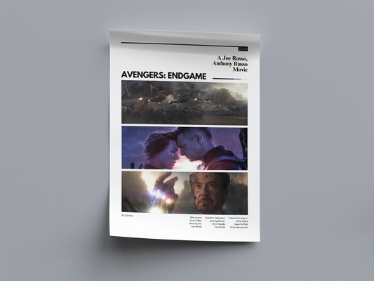Avengers Endgame Digital Poster