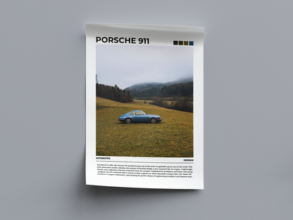 Porsche 911 (Blue)