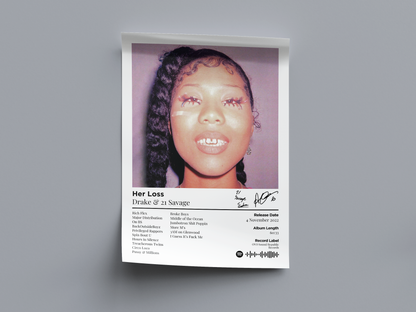 Her Loss Digital Poster - PostrlyAu