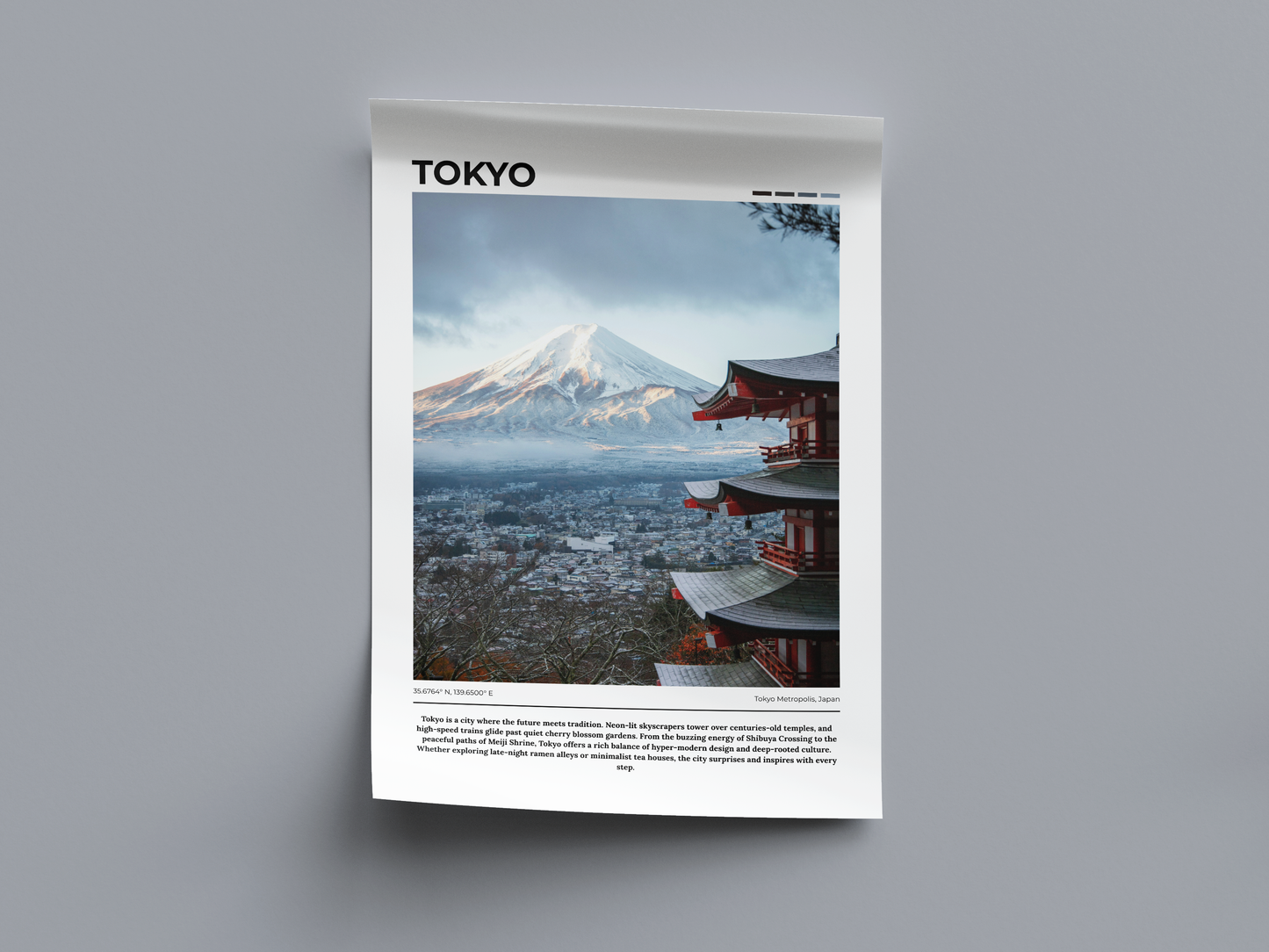 Tokyo - Digital Poster