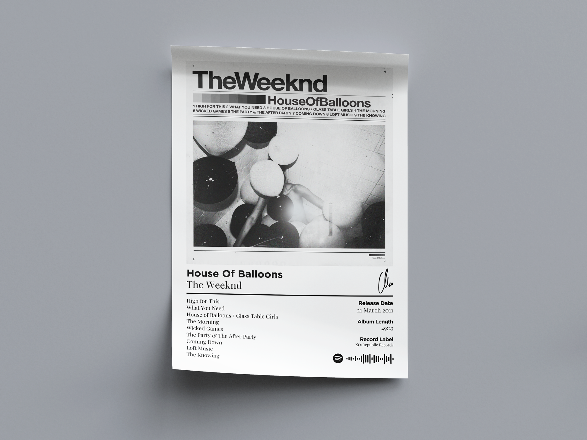House Of Balloons Digital Poster - PostrlyAu