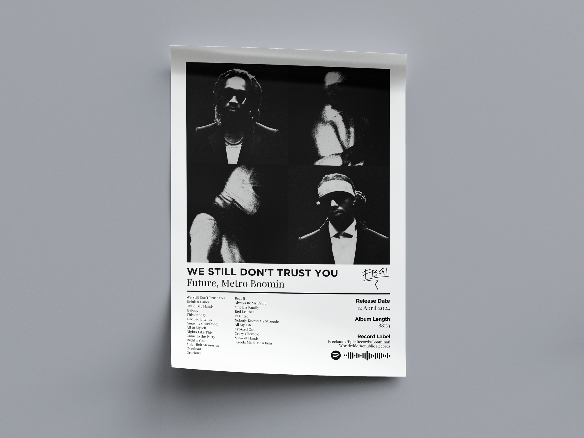 WE STILL DON'T TRUST YOU Digital Poster - PostrlyAu