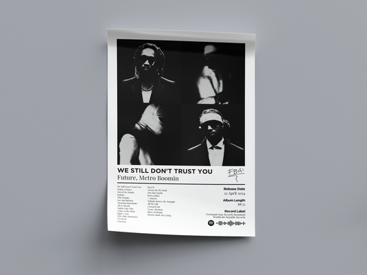 WE STILL DON'T TRUST YOU Digital Poster - PostrlyAu