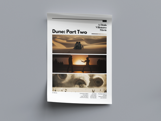 Dune: Part 2 Movie – Digital Poster