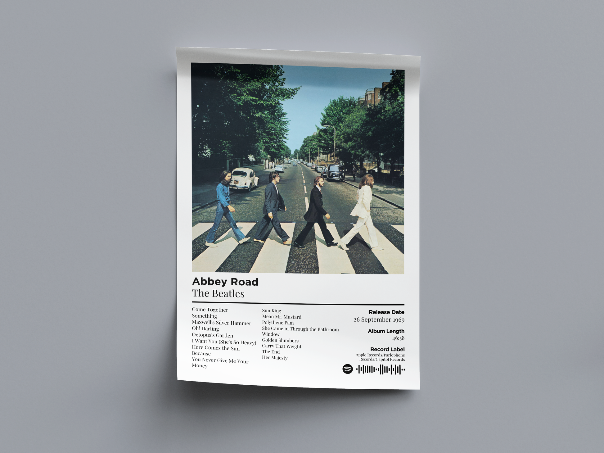 Abbey Road Digital Poster - PostrlyAu
