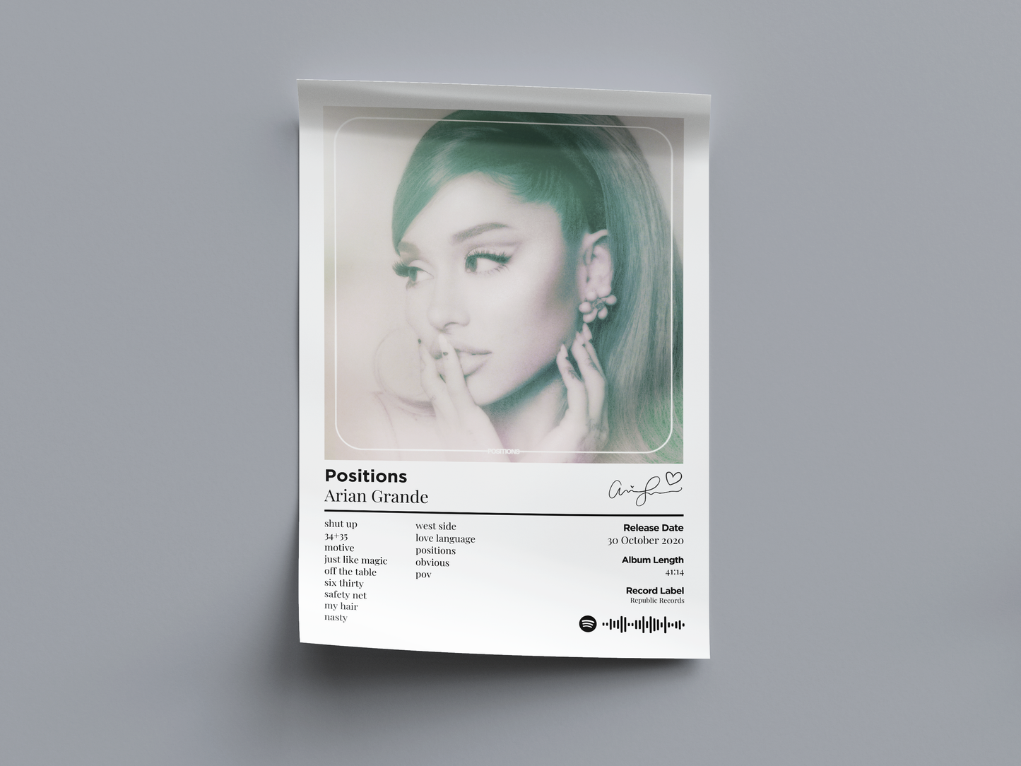 Positions Digital Poster - PostrlyAu