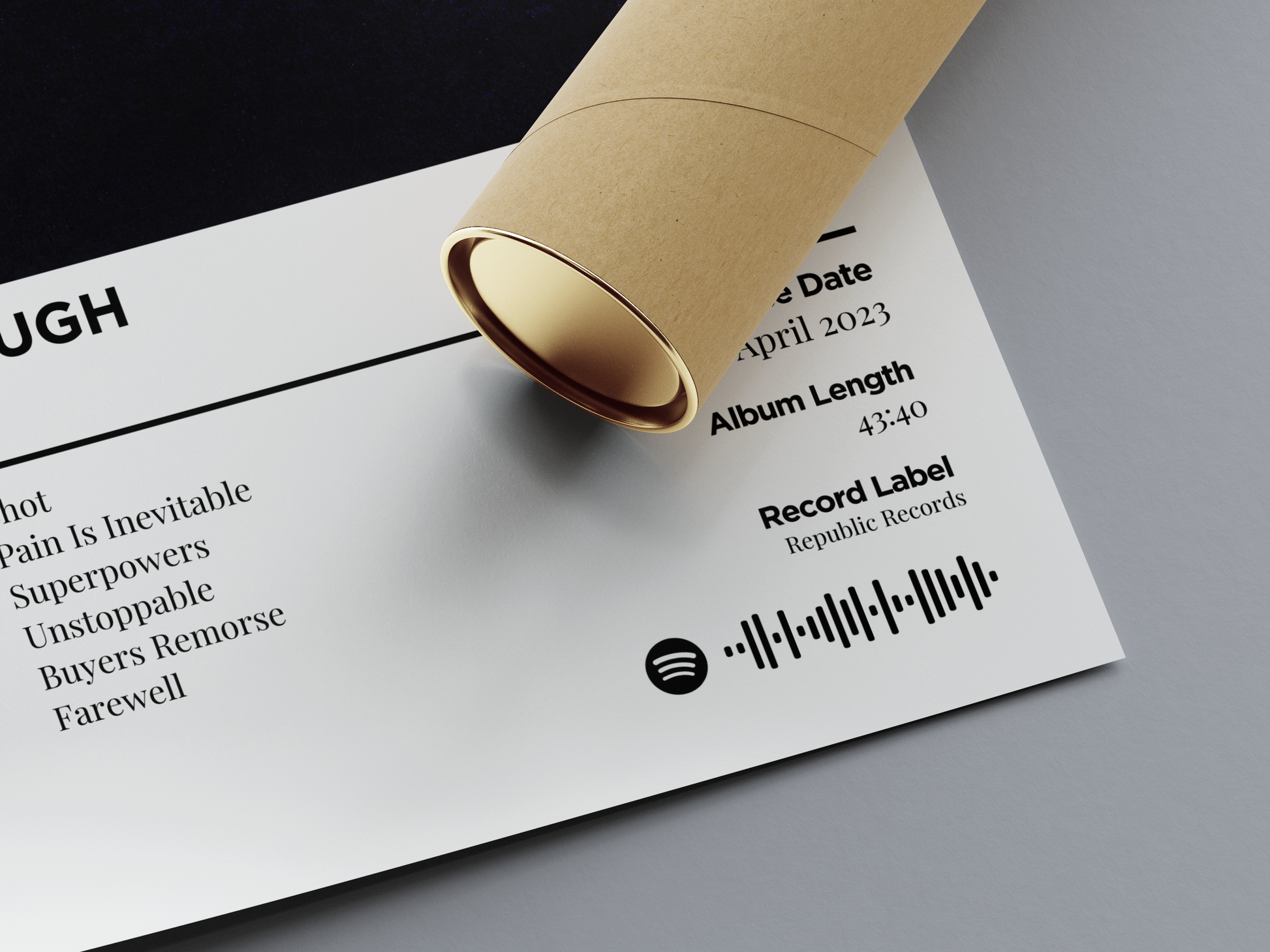 NEVER ENOUGH Digital Poster - PostrlyAu