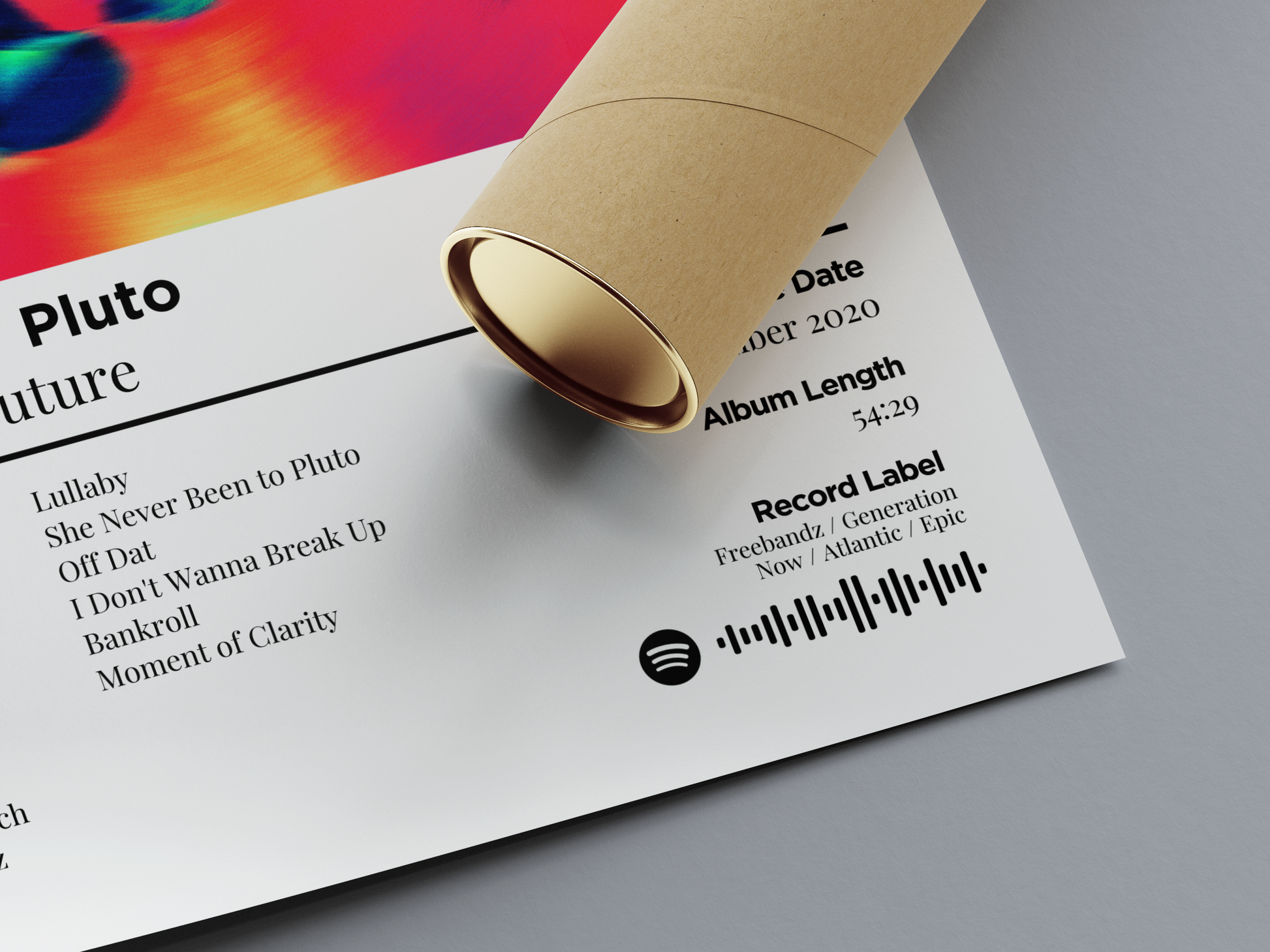 Pluto x Baby Pluto Digital Poster - PostrlyAu