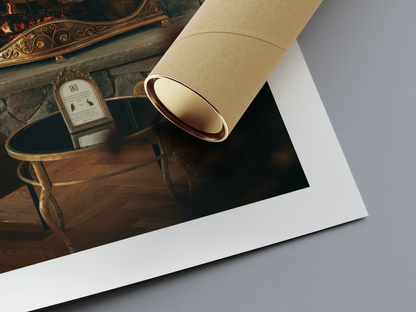 Fireplace - Digital Poster - PostrlyAu