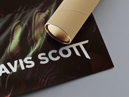 Travis Scott Digital Poster - PostrlyAu