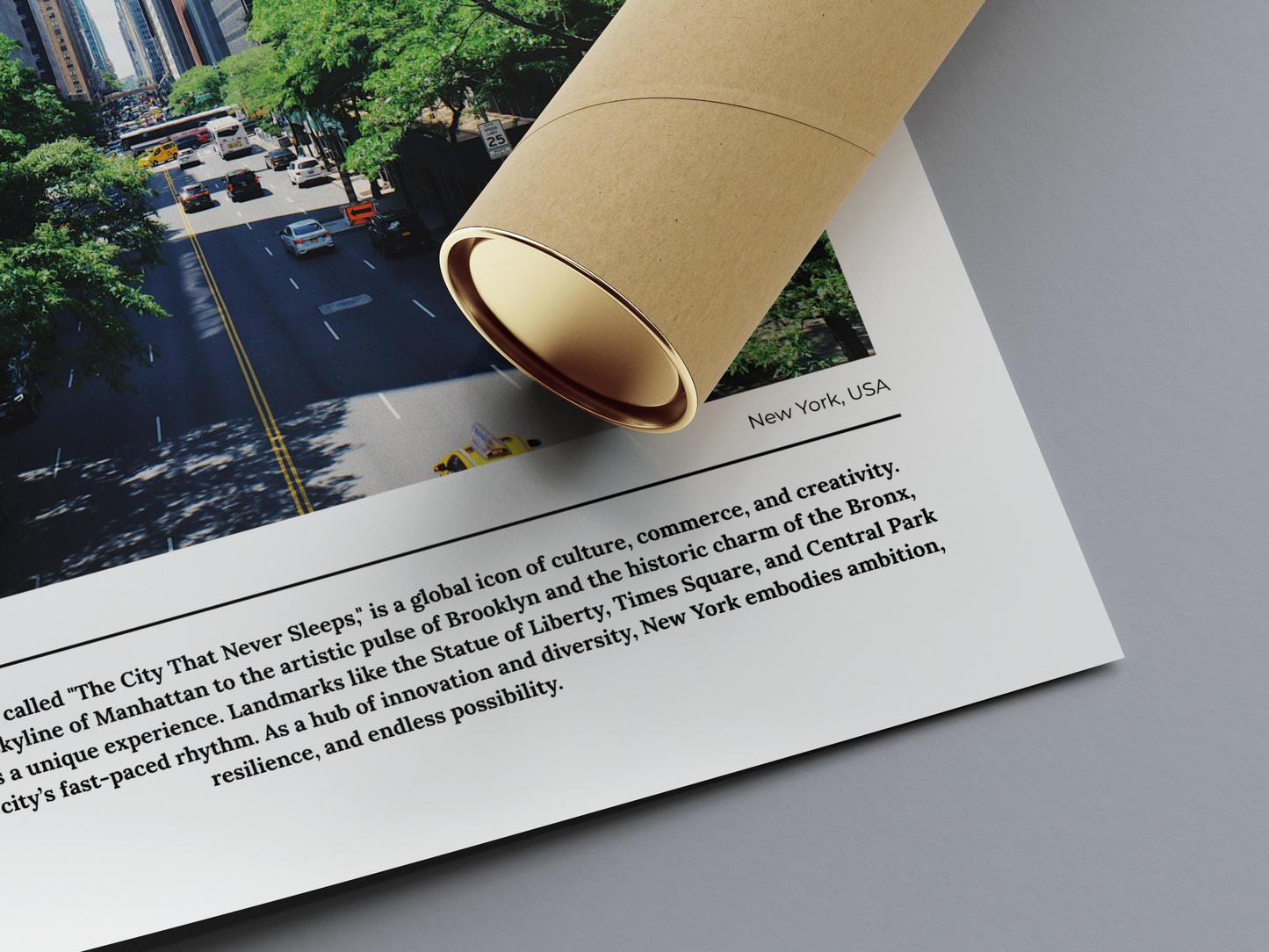 New York - Digital Poster - PostrlyAu