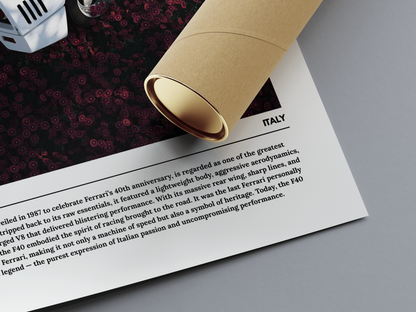 Ferrari F40 (Flowers)