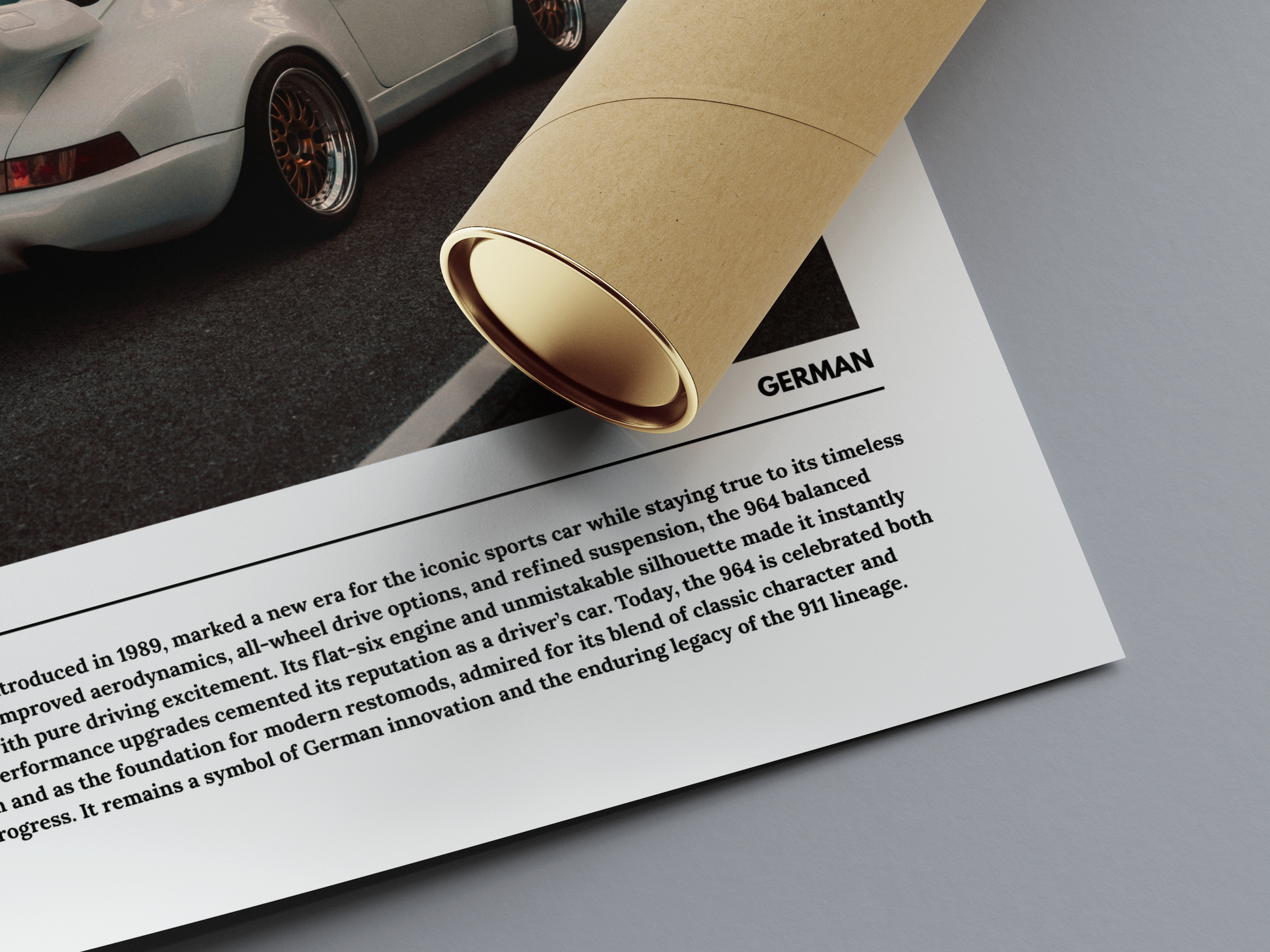 Porsche 911 Digital Poster - PostrlyAu