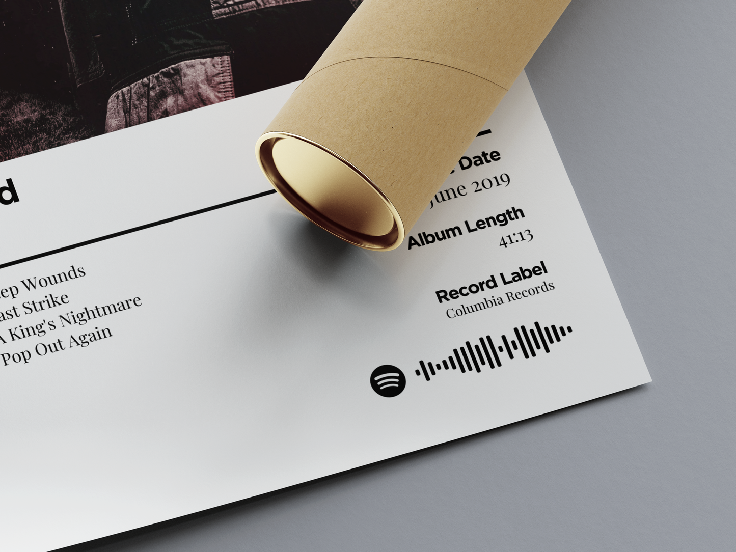 Die a Legend Digital Poster - PostrlyAu