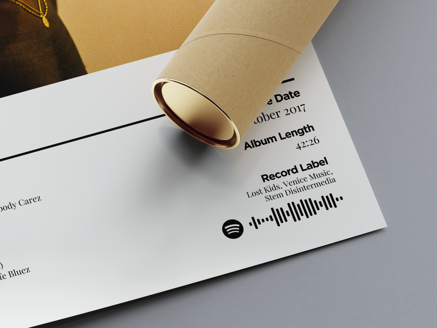 Brent Faiyaz - Sonder Son Digital Poster - PostrlyAu