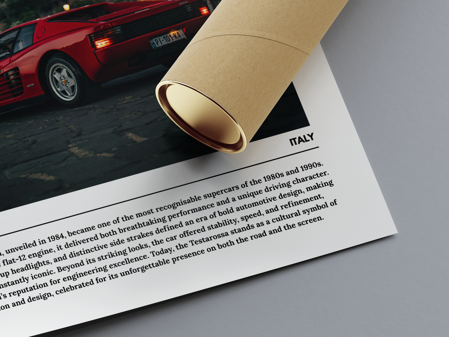 Ferrari Testarossa (Rear)