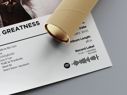 CAN'T RUSH GREATNESS Digital Poster - PostrlyAu