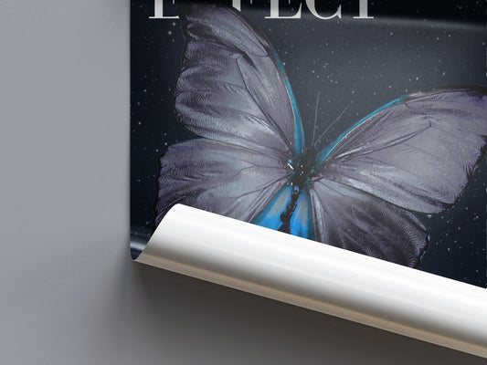 Travis Scott - Butterfly Effect Digital Poster