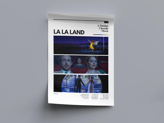 La La Land Digital Poster