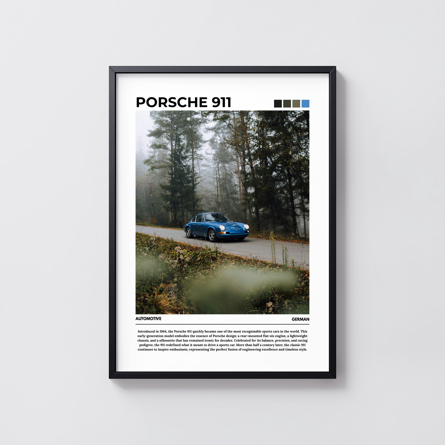 Porsche 911 (Blue)