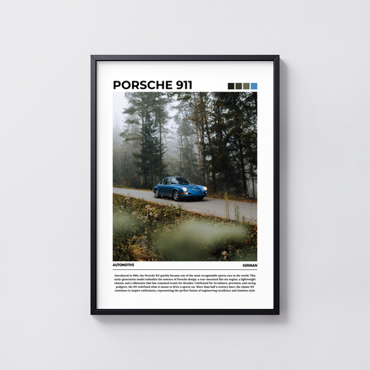 Porsche 911 (Blue)