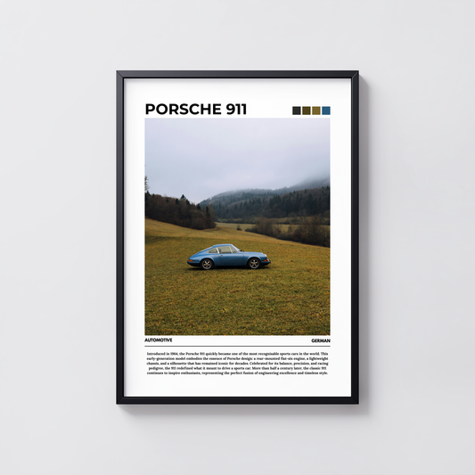 Porsche 911 (Blue)